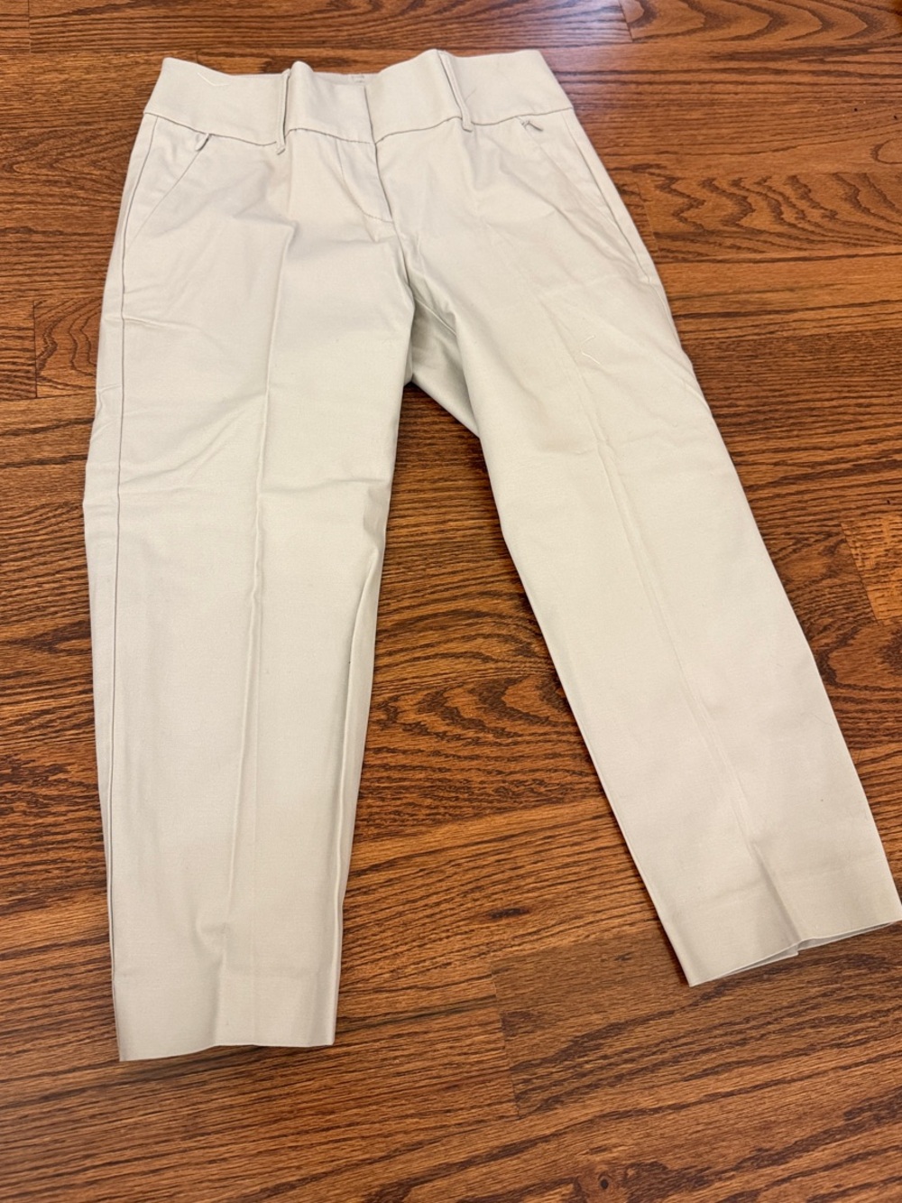 Ann Taylor Girls Cream Dress Pants - Pull-On Style